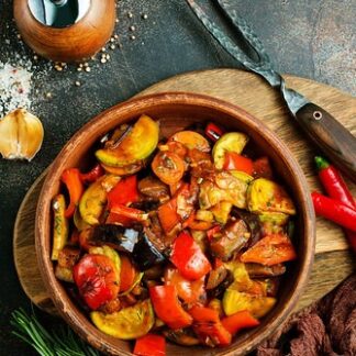 roasted Mediterranean vegetables