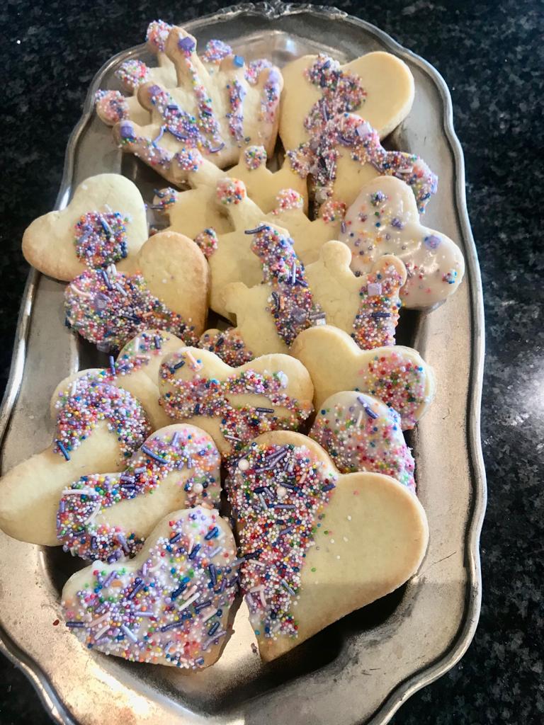 rainbow biscuits