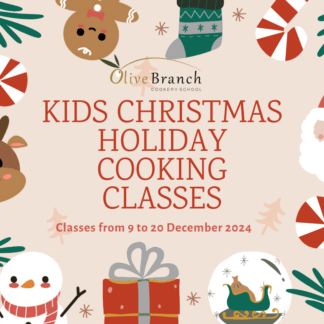 Children's Christmas holiday cooking