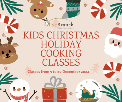 Children's Christmas holiday cooking