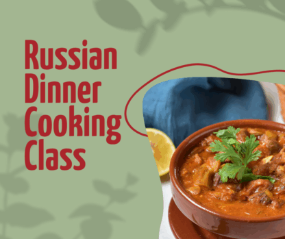 Russian dinner cooking class
