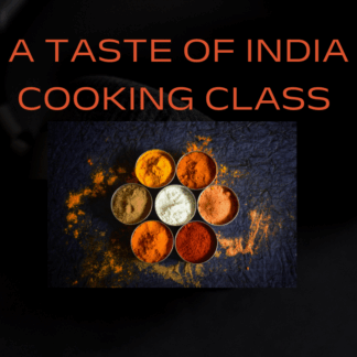 taste of india cooking class
