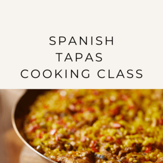 spanish tapas cooking class