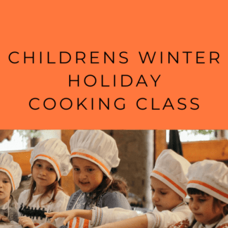 childrens winter holiday baking