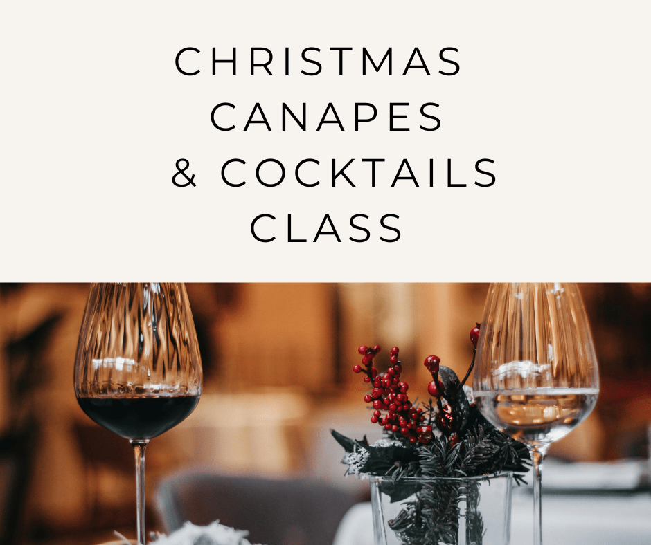 christmas canapes & cocktails class