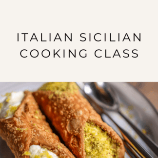 Italian Sicilian cooking class