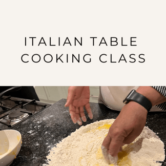 italian table cooking class